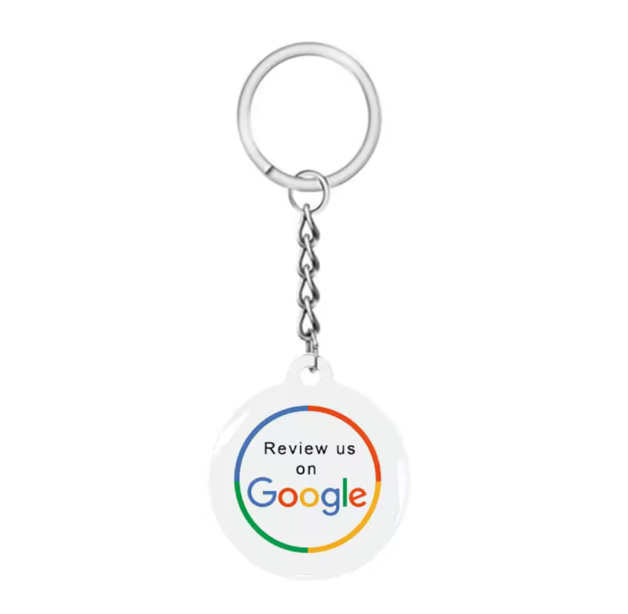 The NFC Keychain — Google White